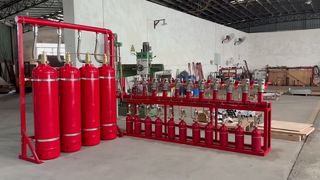 Sistema di soppressione incendi FM200 a zone multiple