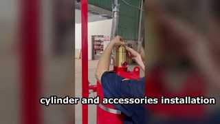 2° passo Video di installazione del sistema antincendio multizona