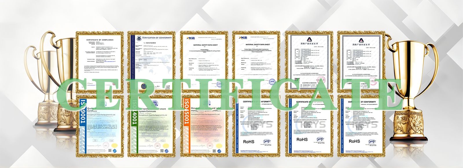 Qualità soppressione del fuoco di sistema fm200 Fabbrica