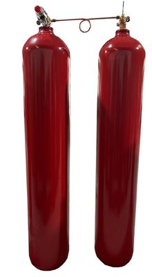 Qualità  Electrically Non-Conductive CO2 Fire System 1448mm CO2 Gas Bottle In Power Room Fabbrica