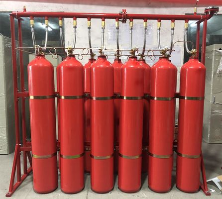 Qualità  Enclosed Flooding Pipe Network Fixed CO2 Fire Extinguishing System Fabbrica