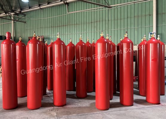 Qualità  150-300 Bar Inert Gas Fire Suppression System Cylinder Manufacturer Fabbrica