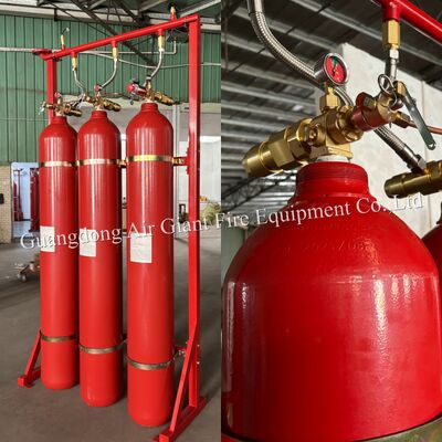 Qualità  Inert Gas IG55 Fire Suppression Systems Are Safe For People And Sensitive Equipment Fabbrica