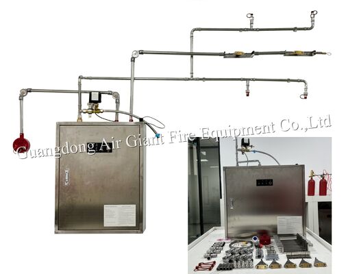 Qualità  Fully Automatic Kitchen Fire Suppression System Fabbrica