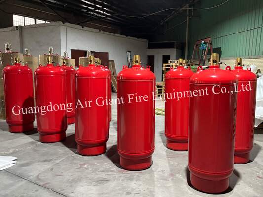 Qualità  High-quality HFC227ea Fire Suppression System Cylinder Without Pollution For Library Fabbrica