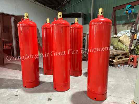 Qualità  Non Corrosive FM200 Fire Extinguishing System Cylinder Without Pollution For Storage Room Fabbrica