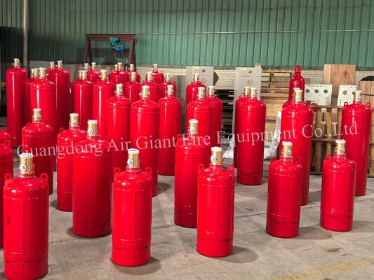 Qualità  High-quality FM200 Fire Extinguishing System Cylinder Without Residue For Telecommunication Room Fabbrica