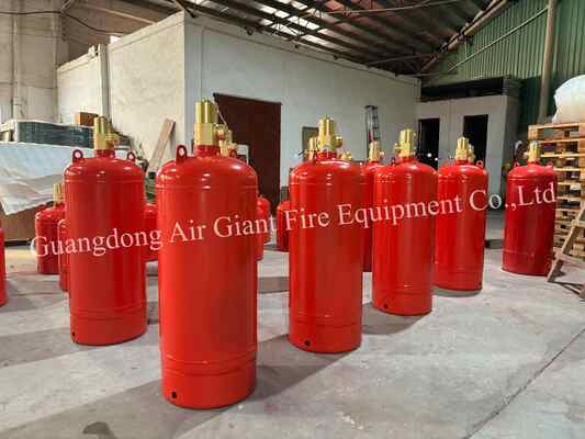 Qualità  FM200 Fire Suppression System Cylinder Without Residue For Library Fabbrica