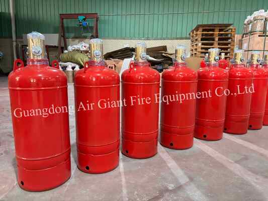 Qualità  Enclosed Flooding Novec 1230 Fire Suppression System Cylinder with 4.2MPa Storage Pressure and Residue-Free Design for Anechoic Chambers Fabbrica