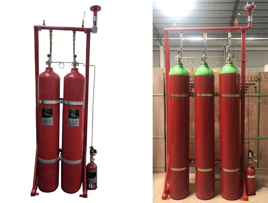 Estintore del gas inerte di Argonite IG55 senza residuo per la stanza di telecomunicazione