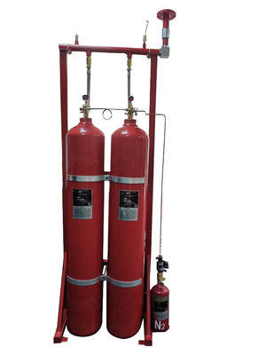 Sistema di soppressione inerte d'inondazione incluso del gas del fuoco Ig55 80L 140L