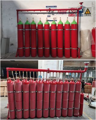 Soppressione del fuoco di litro di Sistema 80 del gas dell'azoto IG100 Inergen