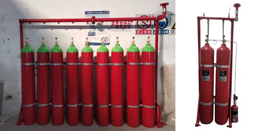 Soppressione del fuoco automatica elettrica del sistema Inergen di IG 100 dell'estintore 1910mm