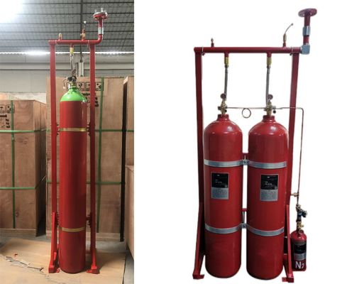 Di IG 541 di sistema automatica elettrica DC24V 1.6A del gas inerte soppressione del fuoco