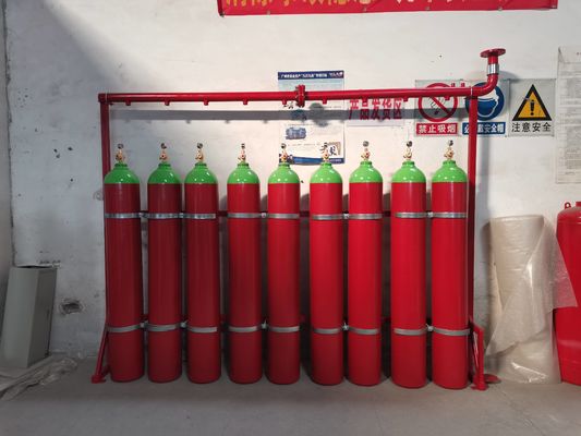Soppressione del fuoco di inondazione incluso del sistema del gas inerte di Inergen IG541