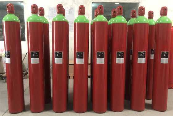 Cilindro 80Ltr 140ltr del sistema di soppressione del gas di IG 541 Argonite