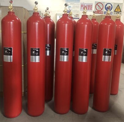 Sistema antincendio delle bombole a gas di Argonite dell'azoto pressurizzato 100%
