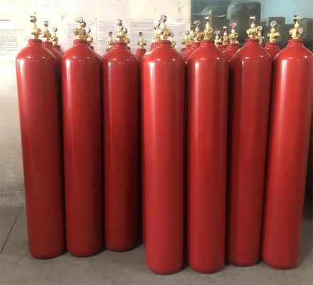 Sistema antincendio 80L 140L delle bombole a gas dell'azoto IG100 Argonite