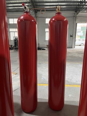 cilindri 70Ltr di CO2 di estinzione di incendio del sistema di CO2 12.4MPa in biblioteca