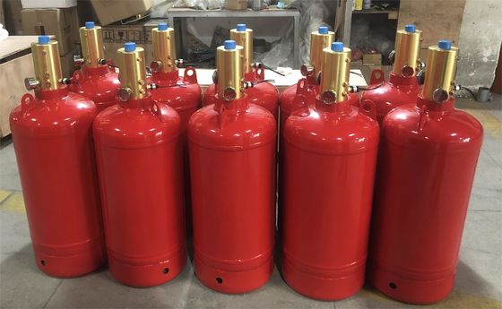 Soppressione del fuoco di sistema automatica FM 200 cilindri nella stanza di UPS