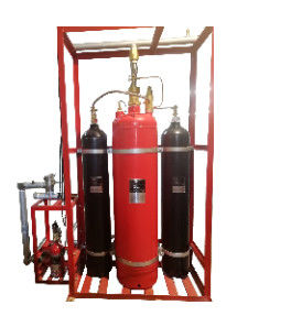 attrezzatura anti-incendio pulito di Fire Suppression System dell'agente di flusso di pistone di 6.0Mpa Hfc227ea