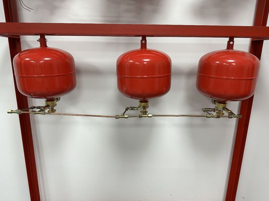 Controllo della temperatura sistema di soppressione del fuoco FM200 sospeso senza inquinamento serie di collegamento