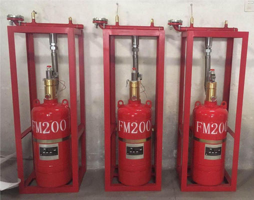 Soppressione del fuoco di sistema isolata Fm200 senza inquinamento per il centro di calcolo