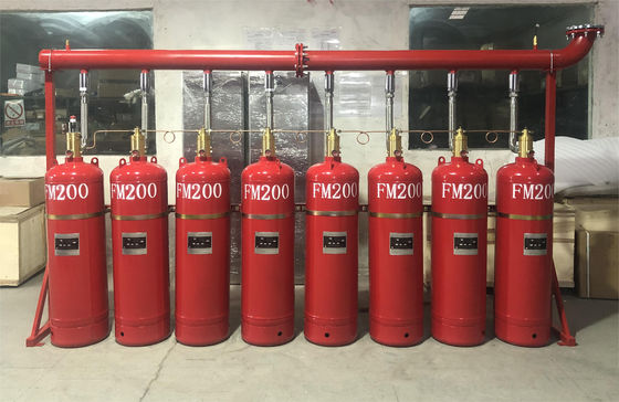Sistema di gas Fm200 senza inquinamento per il magazzino