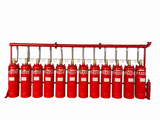 Sistema antincendio non corrosivo HFC227ea senza inquinamento per biblioteche