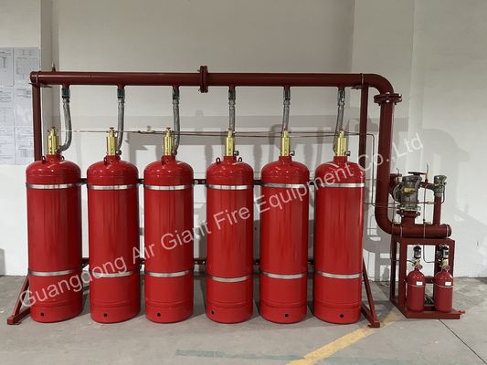 Sistema antincendio non conduttivo HFC227ea per la sala delle batterie