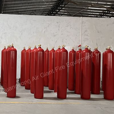Sistema di estinzione incendio a CO2 rispettoso dell'ambiente per data center