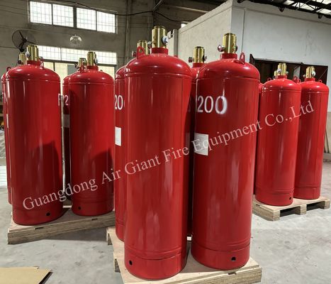 Sistema di estinzione incendi FM200 senza residui cilindro personalizzato