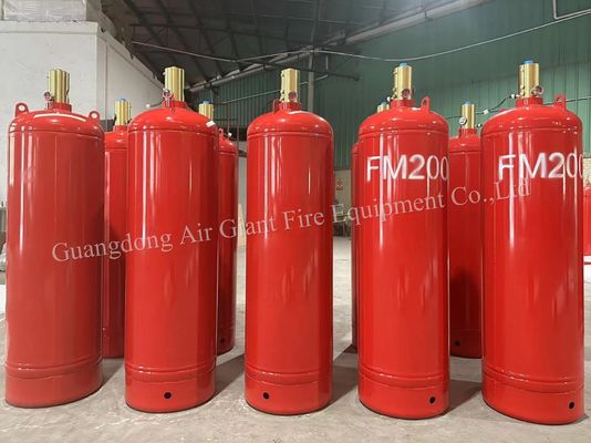 Silindro per il sistema di soppressione del fuoco FM200 di alta qualità senza inquinamento per la sala elettrica