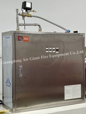 Sistema automatico di estinzione del fuoco con cappuccio da cucina a prova di fuoco per la lotta contro gli incendi nei ristoranti