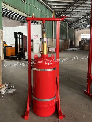 Sistema di soppressione incendi isolato HFC227ea senza inquinamento per sala computer