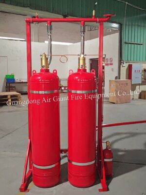 Sistema antiincendio HFC227ea ecologico senza inquinamento per sala telecomunicazioni