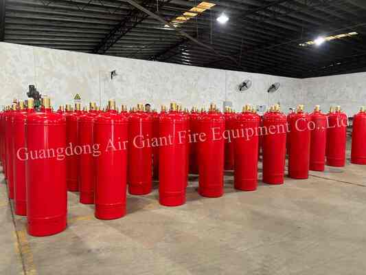 Sistema automatico di soppressione del fuoco FM200 cilindro senza residui per sala UPS